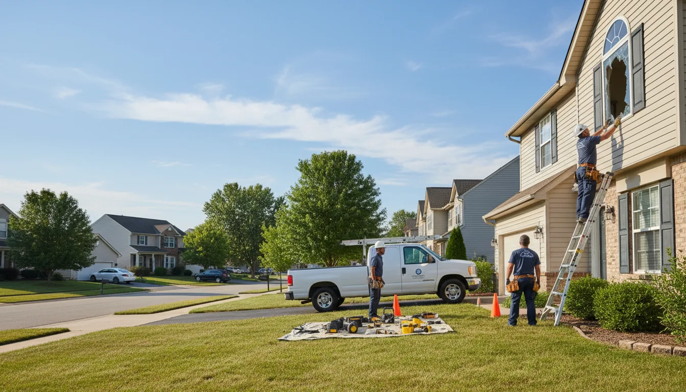 Expert window installer providing residential service in Tom Bean, TX